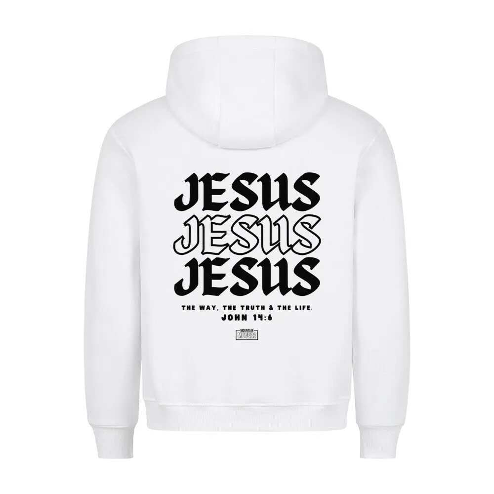 Jesus John 14:6 Hoodie BackPrint