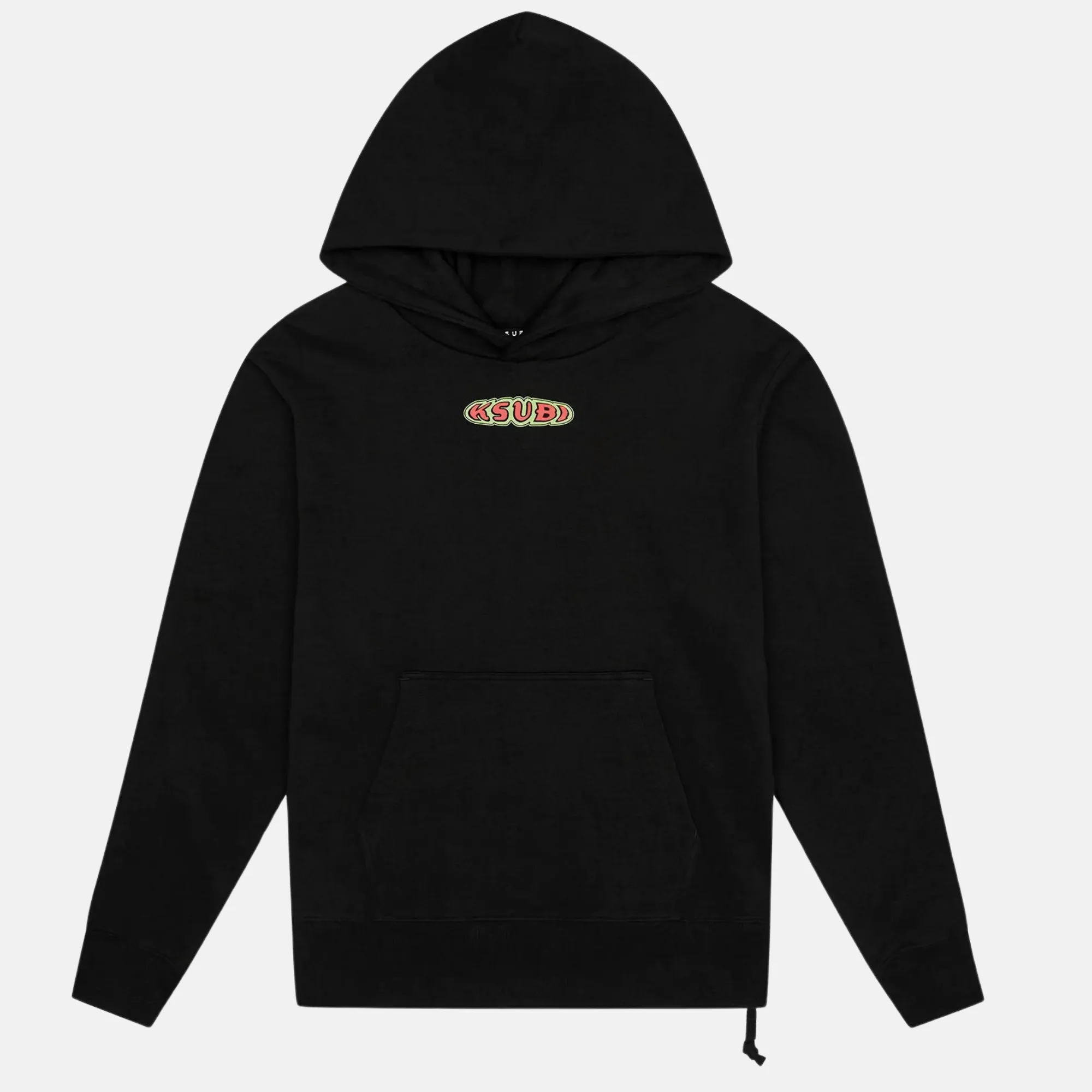 Ksubi Red Pill Kash Jet Black Hoodie