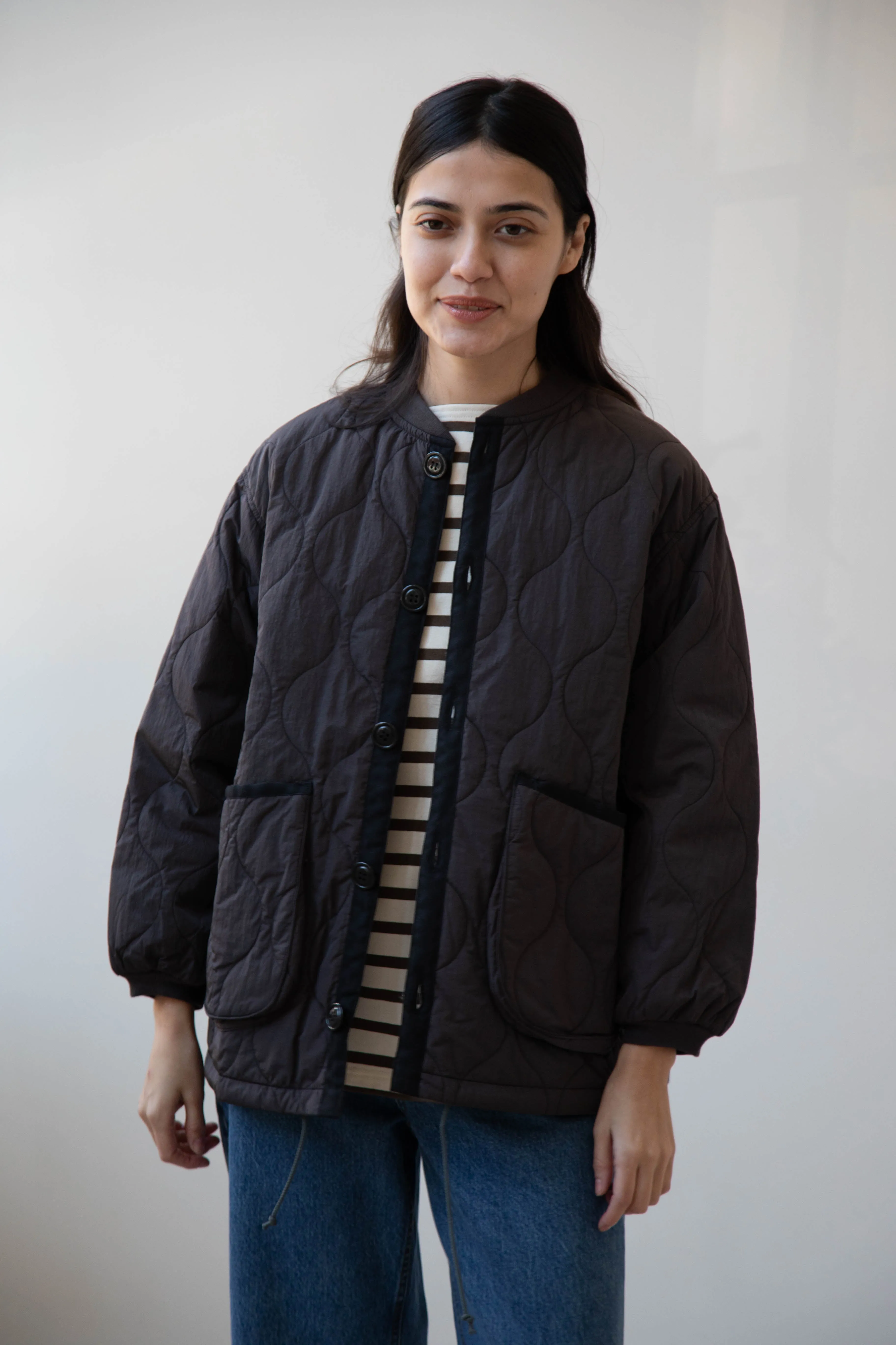 Laboratory | Quilted Black Jacket