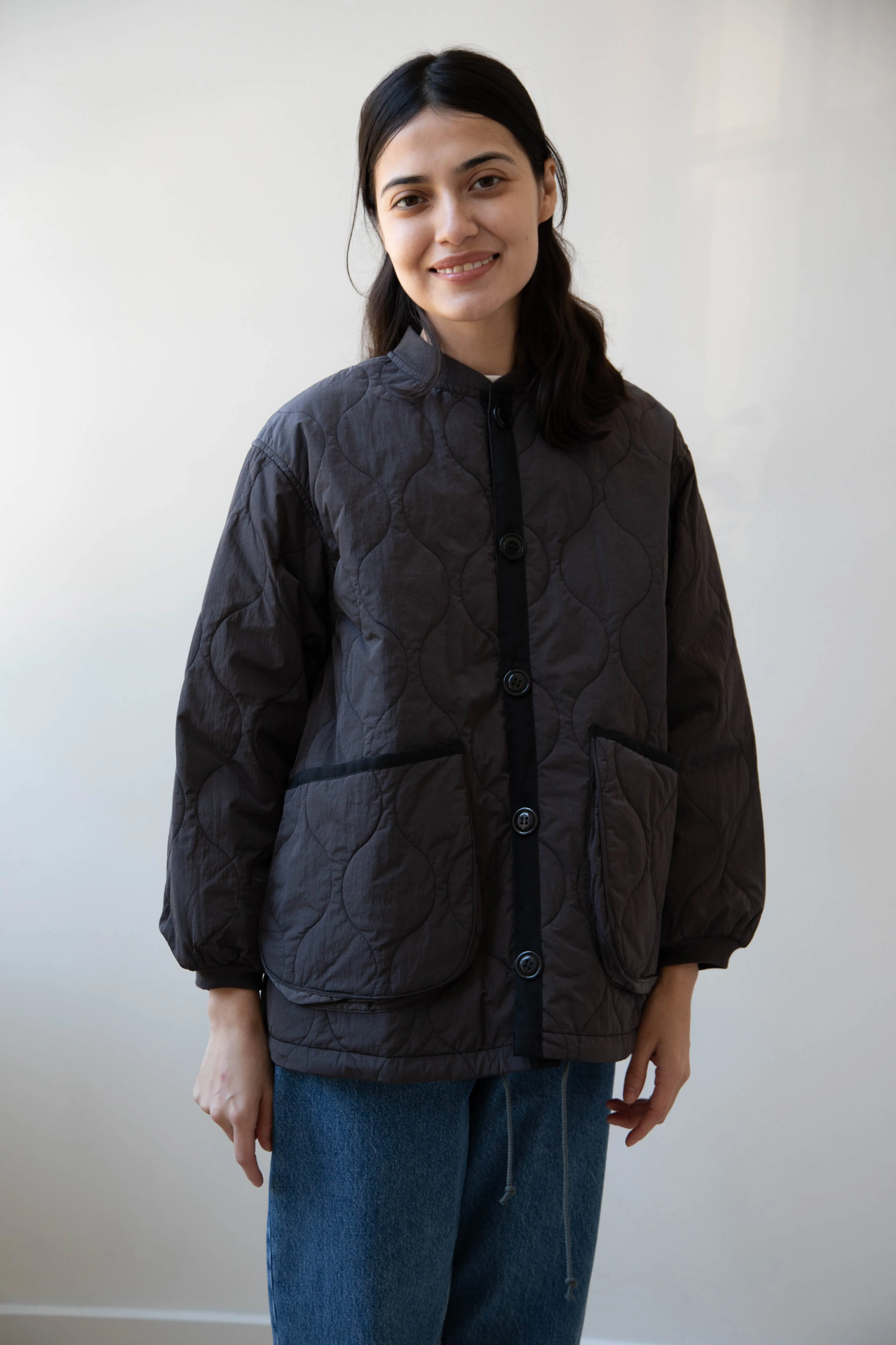 Laboratory | Quilted Black Jacket