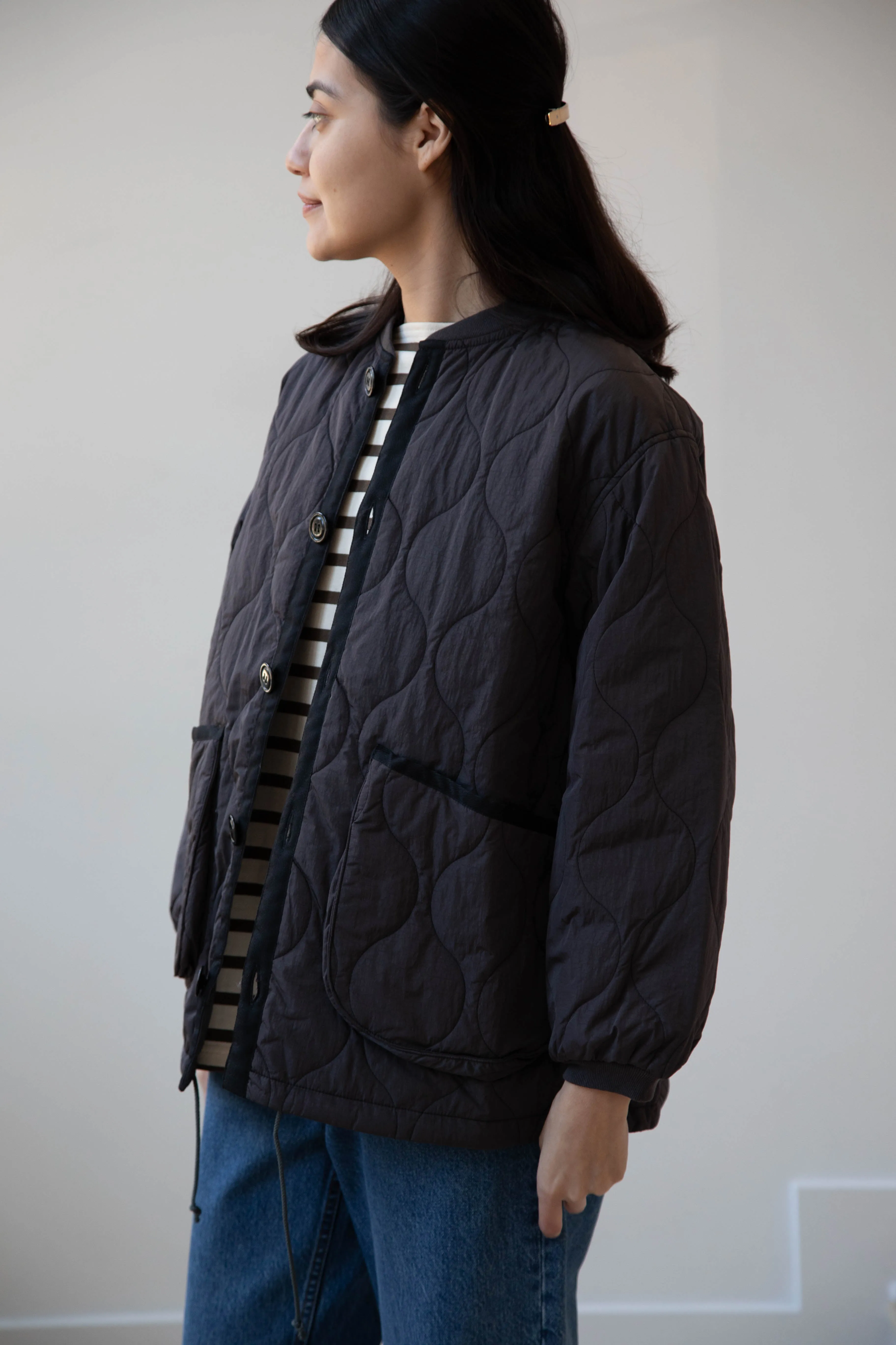 Laboratory | Quilted Black Jacket