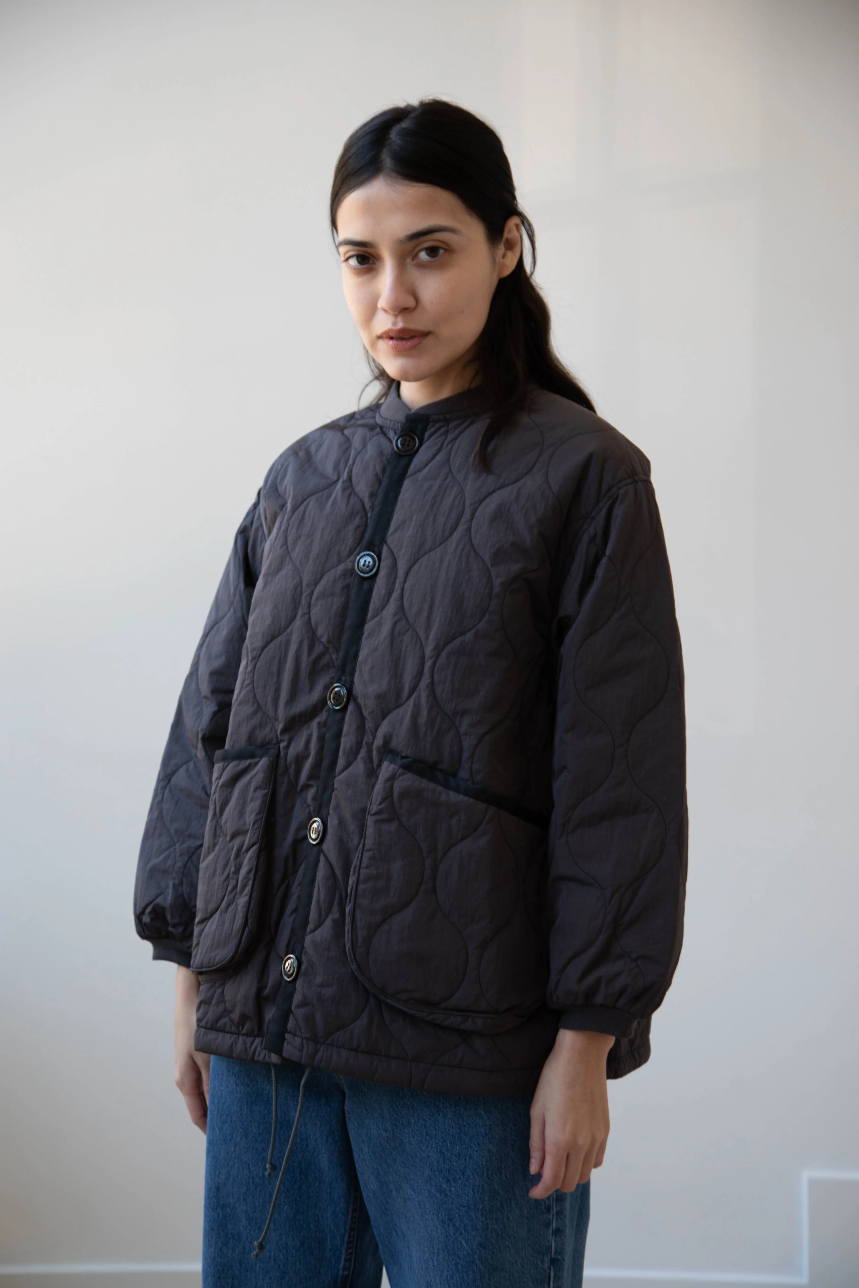 Laboratory | Quilted Black Jacket