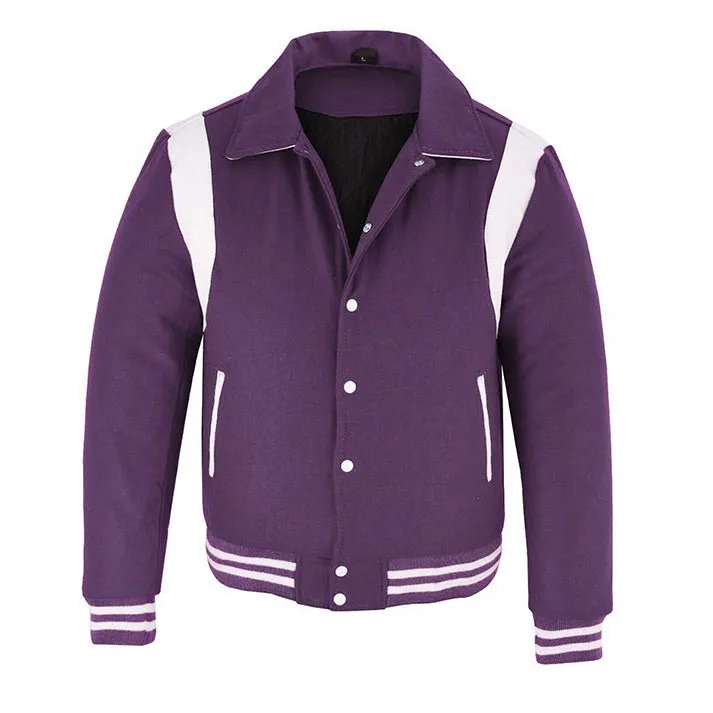 Letterman - Purple White S/Strip