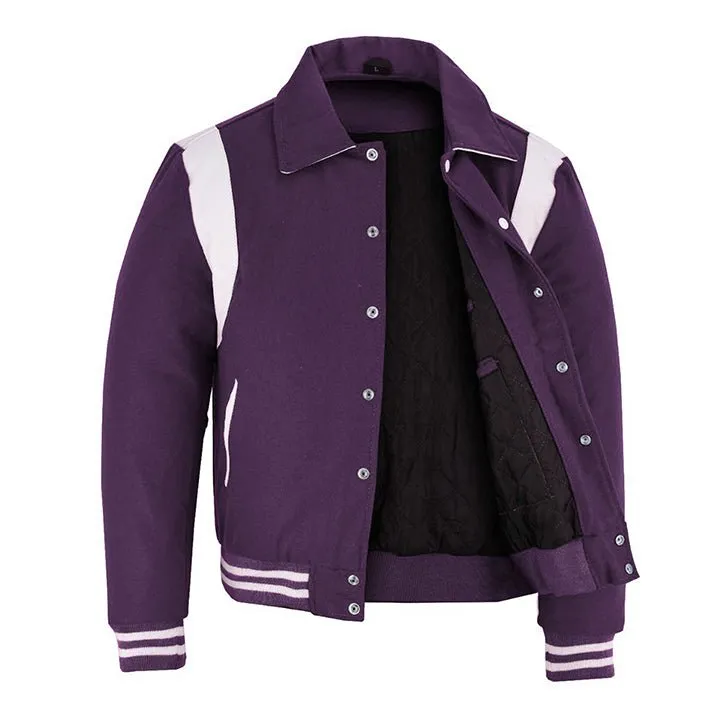 Letterman - Purple White S/Strip