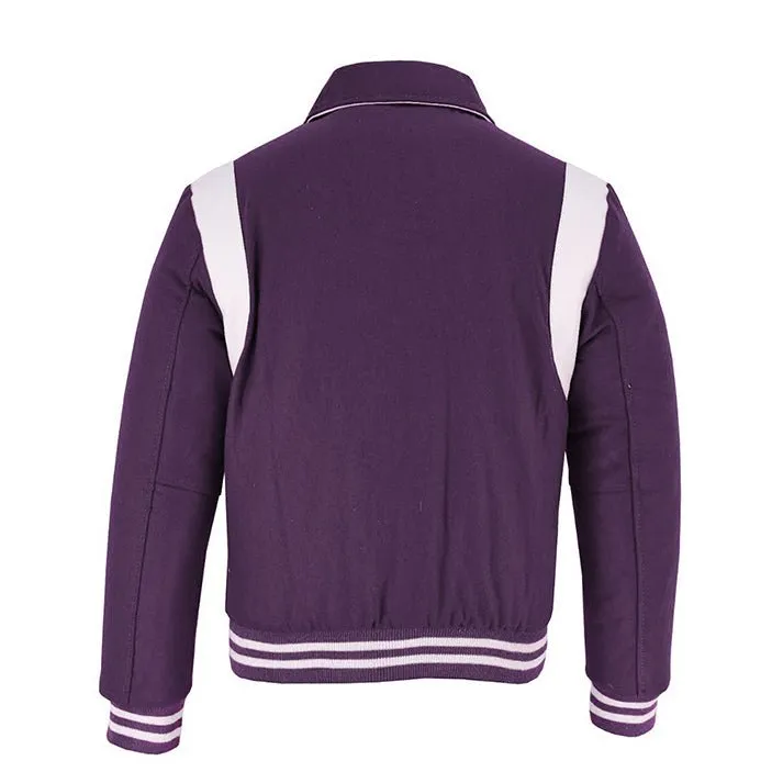 Letterman - Purple White S/Strip