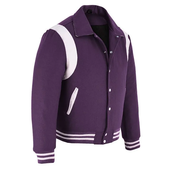 Letterman - Purple White S/Strip