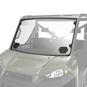 Lock & Ride Full Windshield Vented - Hard Coat Poly - 2883266