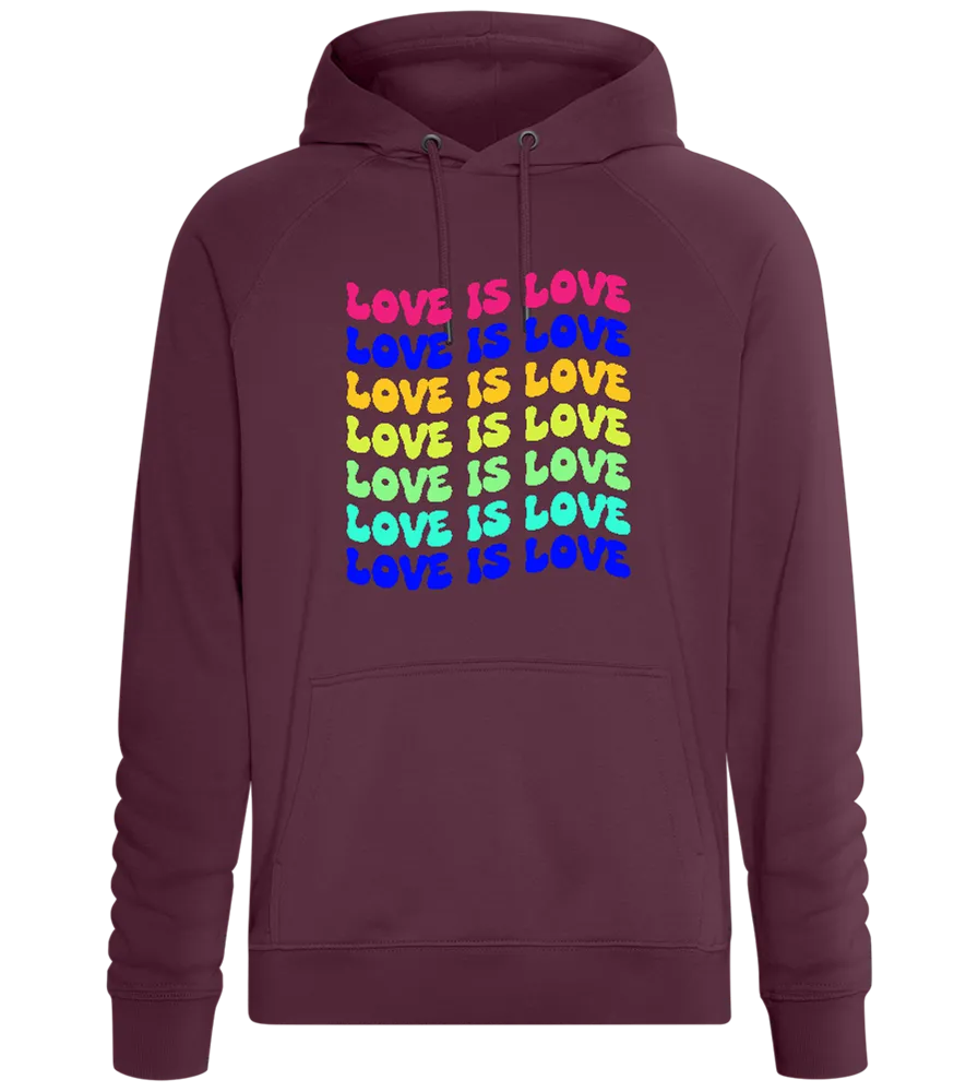 Love is Love Gradient Design - Comfort unisex hoodie