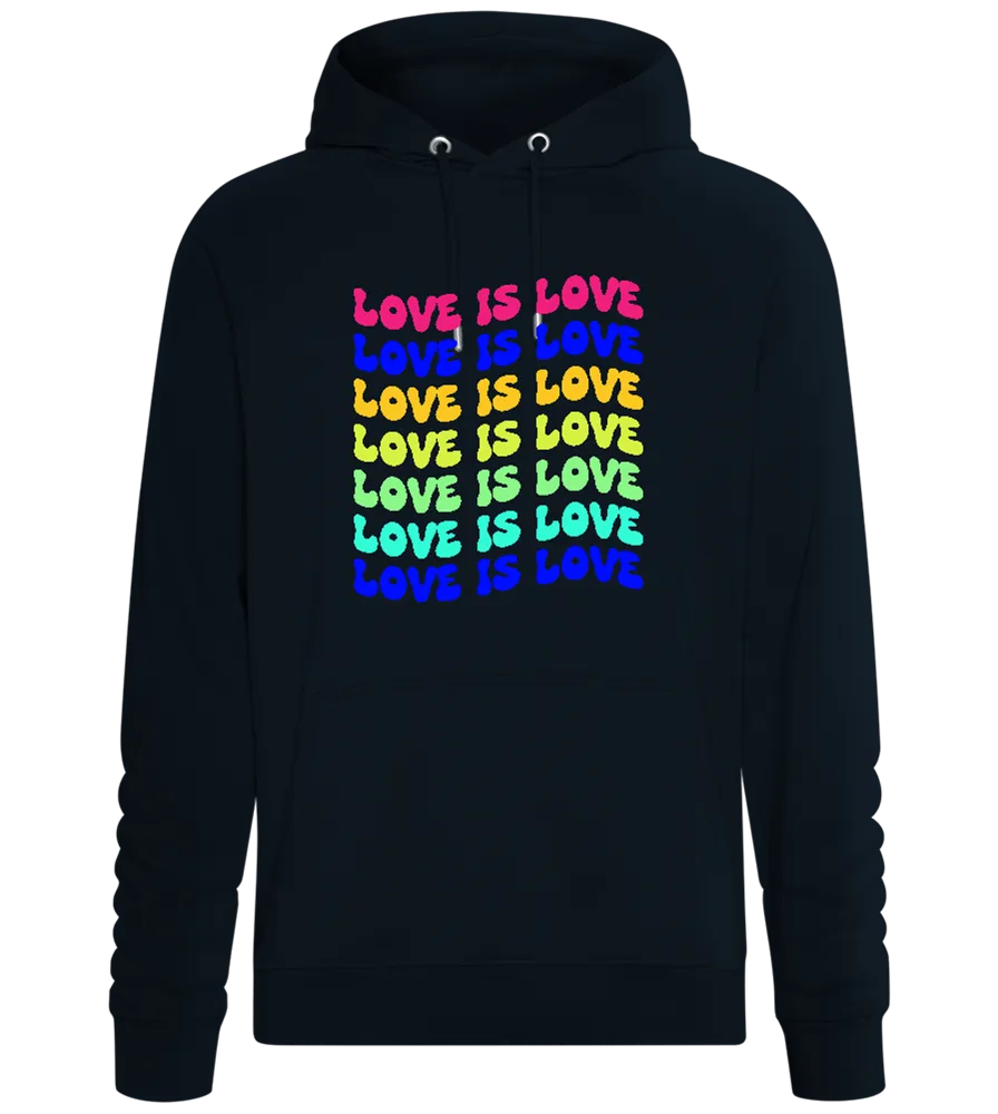 Love is Love Gradient Design - Comfort unisex hoodie