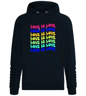 Love is Love Gradient Design - Comfort unisex hoodie