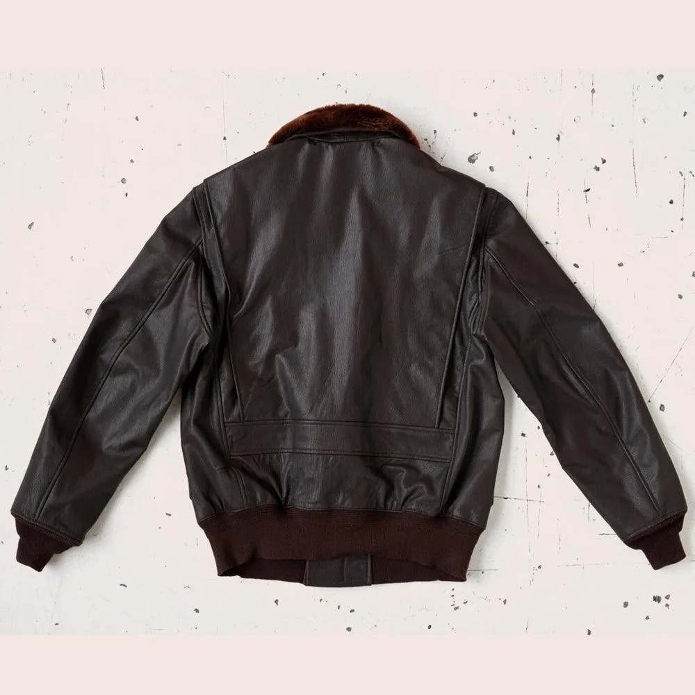 M-422A Leather Bomber Jacket