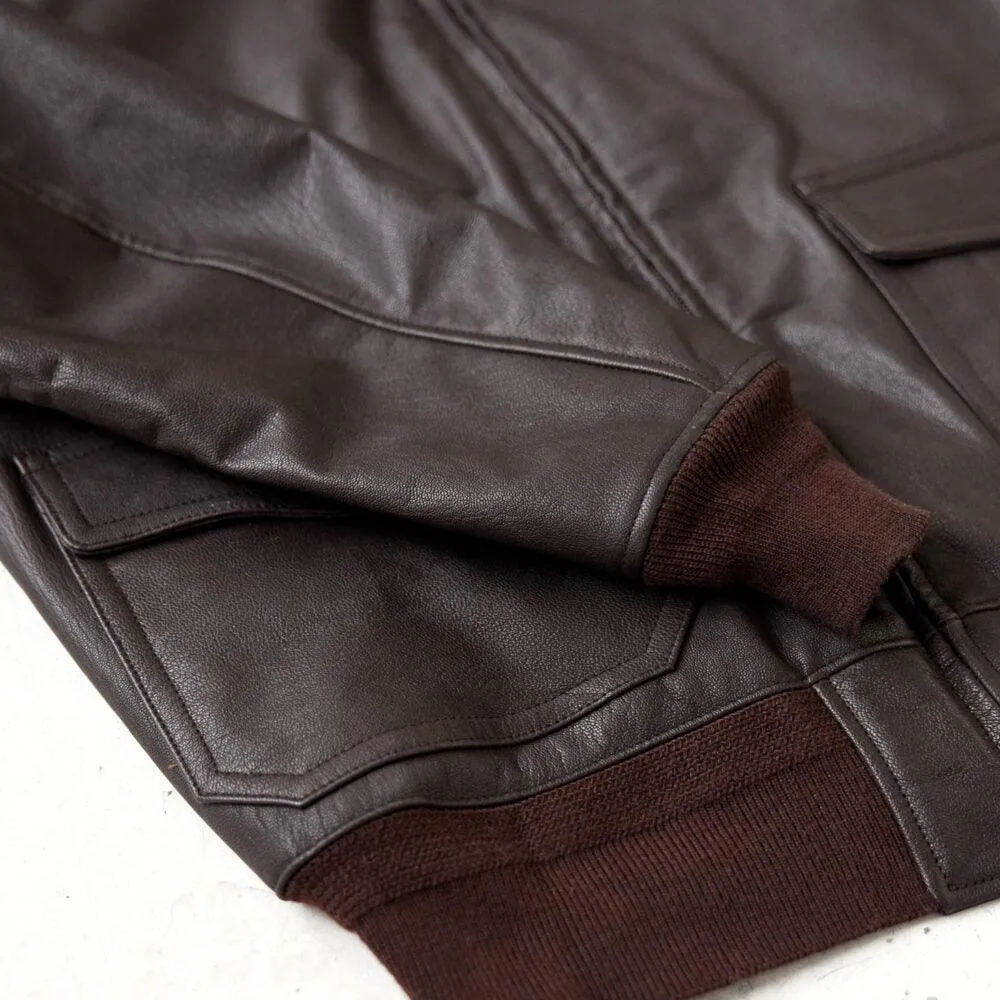 M-422A Leather Bomber Jacket