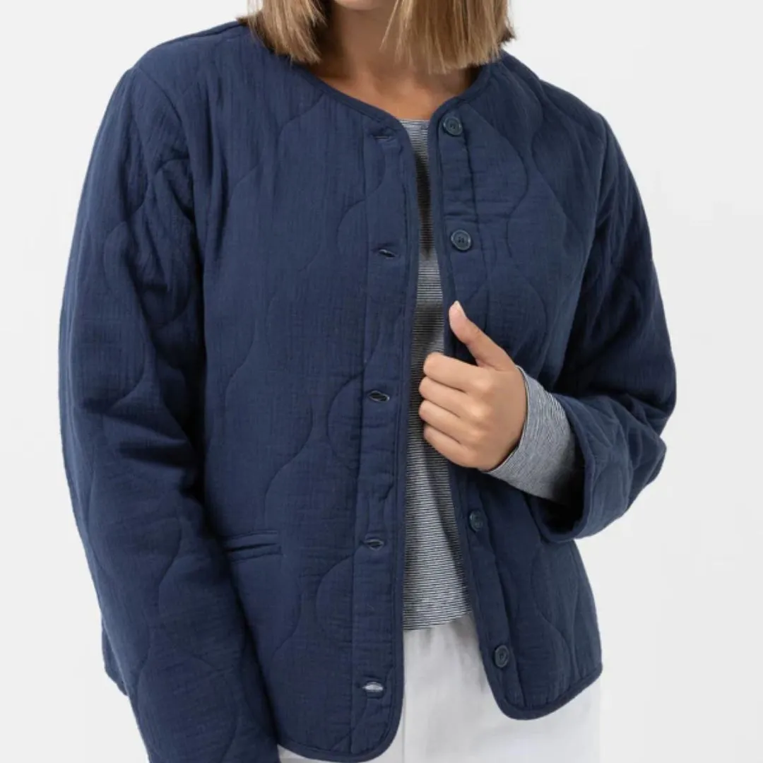 Montauk Quilted Jacket (Navy)