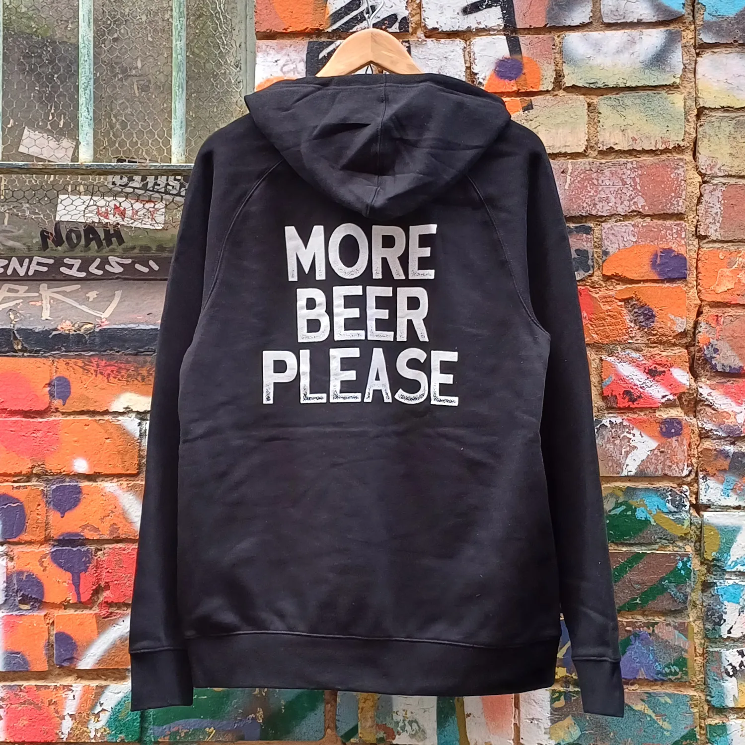 More Beer Please Hoodie (Black)