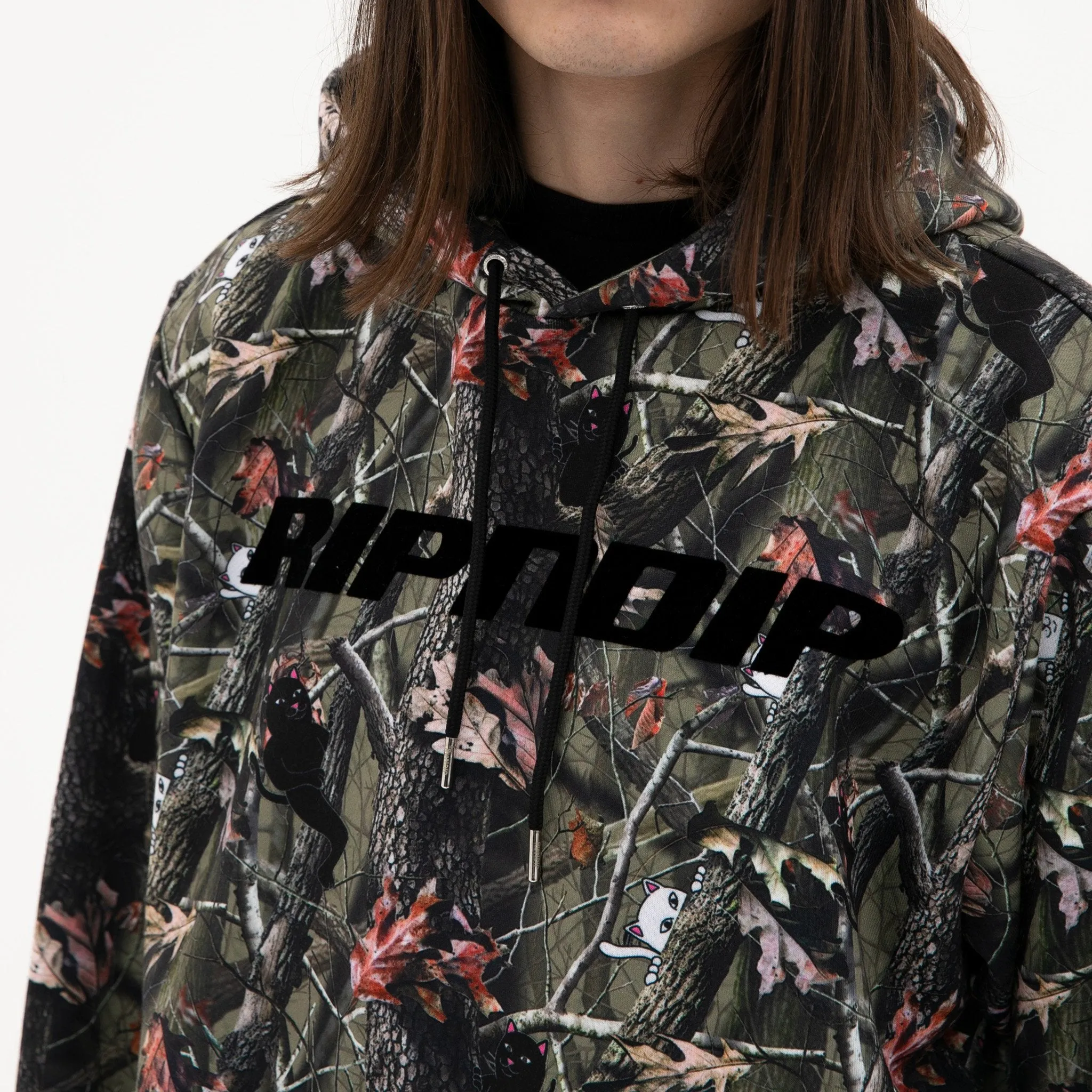 Nerm & Jerm Tree Camo Hoodie (Multi)