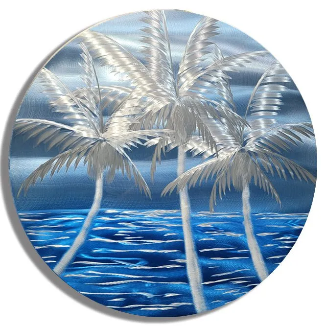 NEW! Three Palms 21" Circle