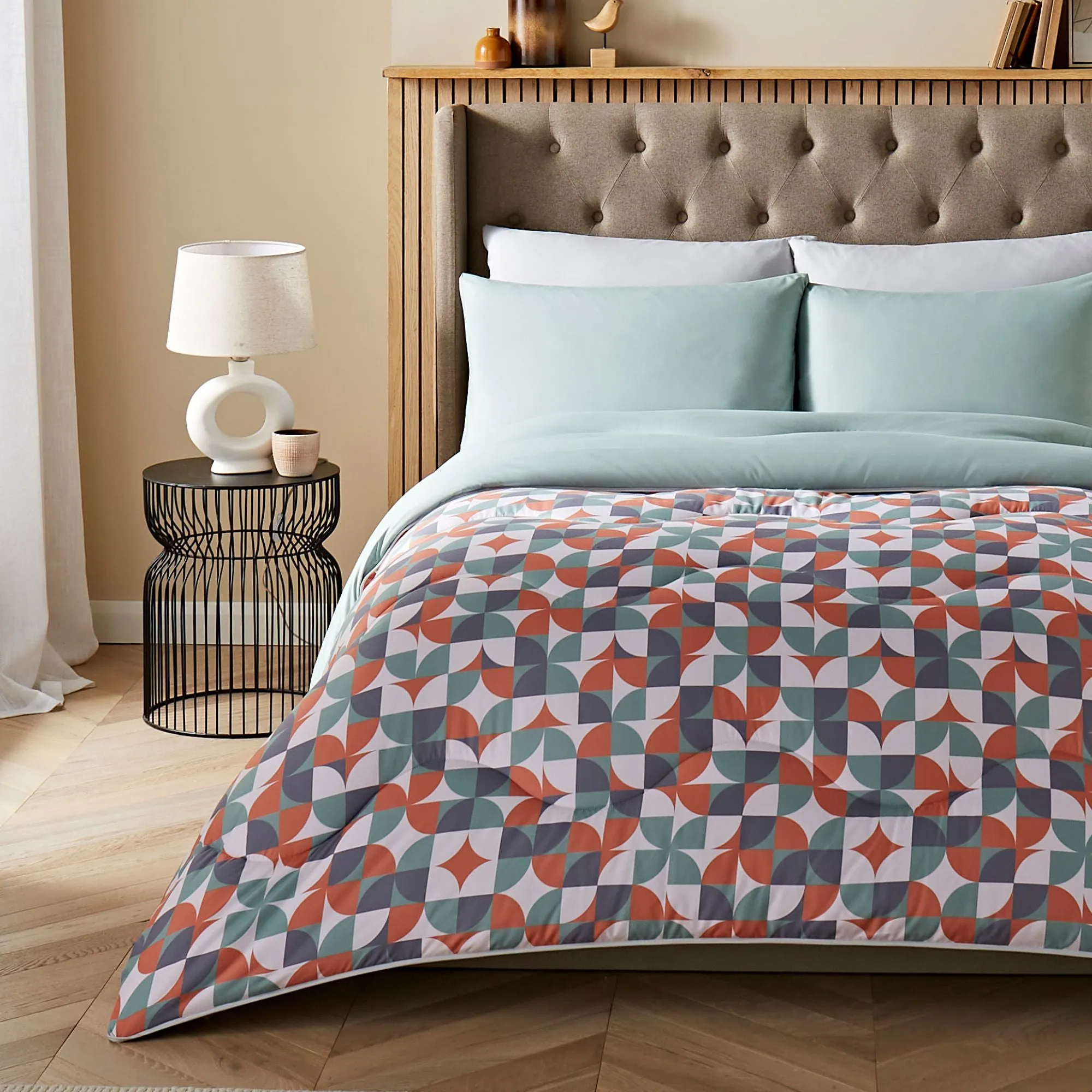 Night Lark® Scandi Geometric Coverless Duvet Set