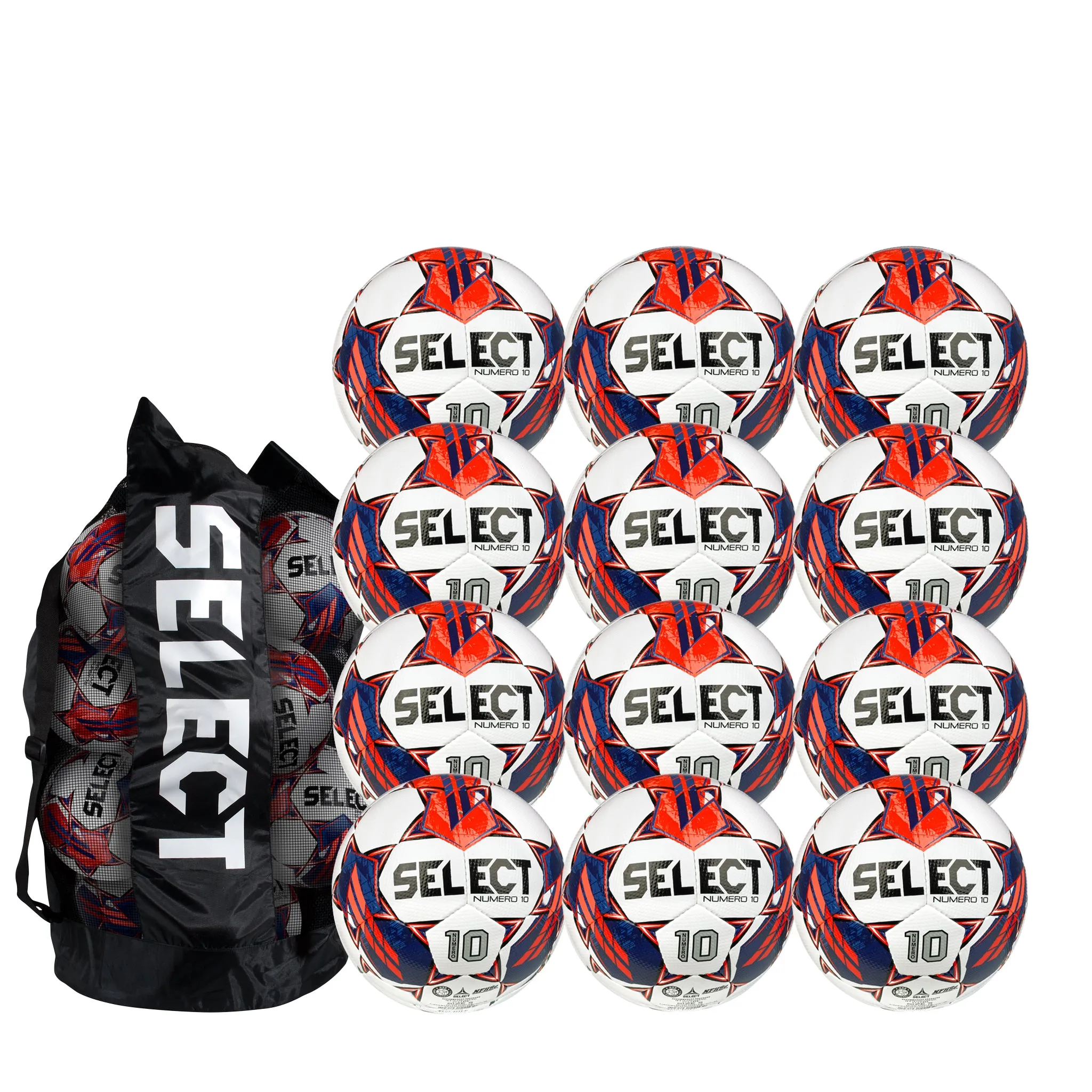 Numero 10 v23 Pack - 12 Balls   Duffle