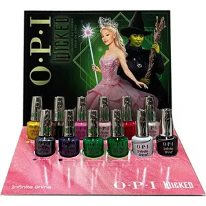 OPI Infinite Shine Wicked Collection 12 Piece Display