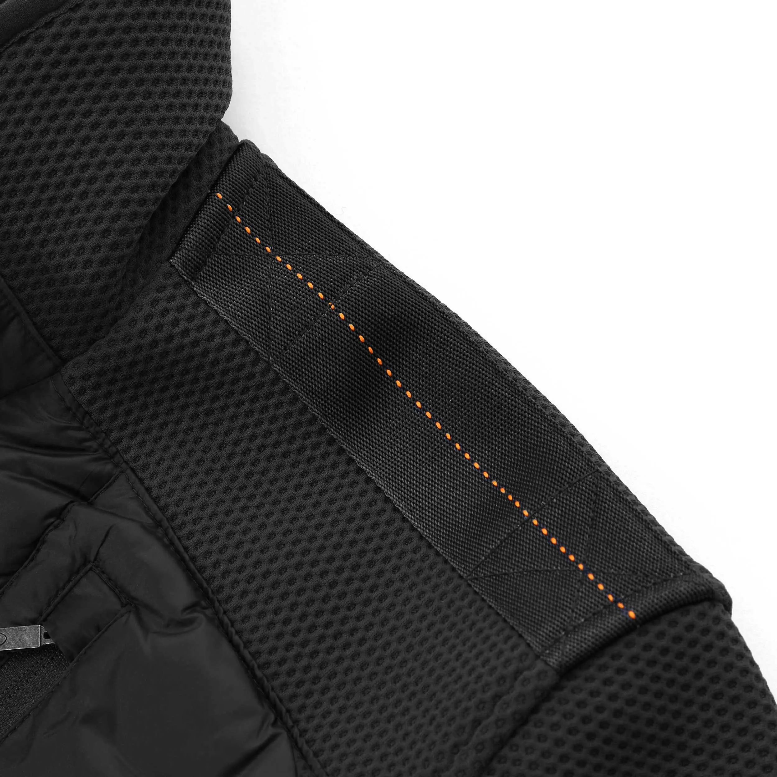 Parajumpers Jayden Quilted Fleece Jacket in Black