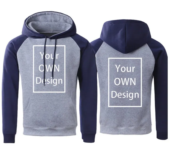 Personalized Custom Hooded Sweatshirt, Custom Hoodie for Men and Women, Custom Photo or Text Hoodie, Hoodie with Custom Text and Picture