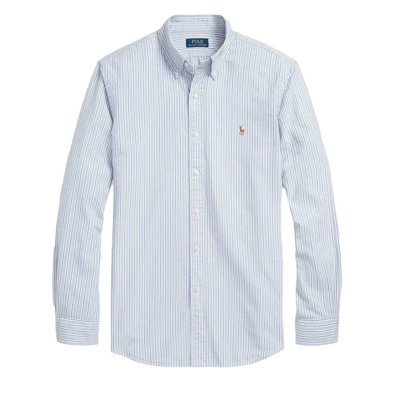 Polo Ralph Lauren Slim Fit Oxford Shirt Sky / Grey