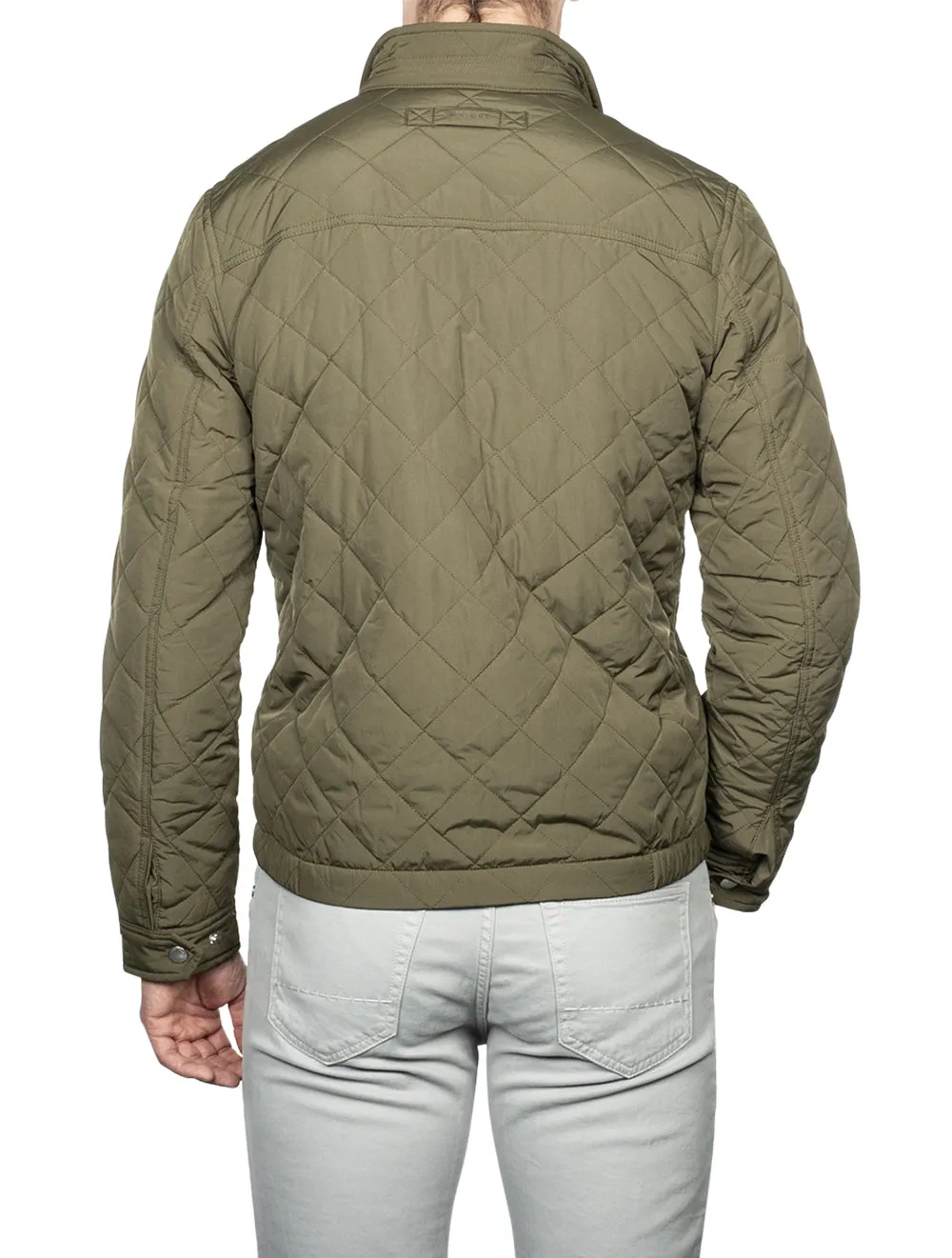 Quilted Windcheater Utility Green