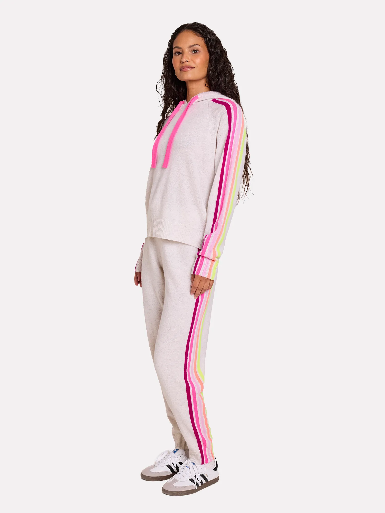 Ramona Rainbow Cashmere Hoodie