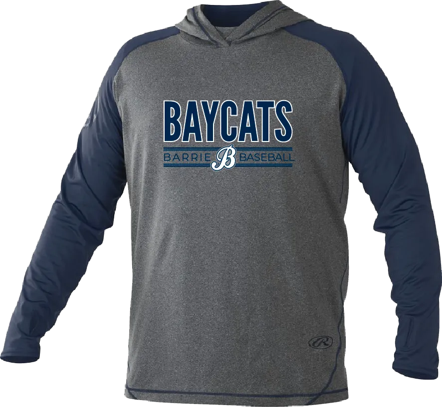 Rawlings Hurler Youth Barrie Baycats Hoodie | Sublimated Logo