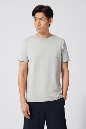 Regal Crew Neck T-Shirt | Light Grey GYE008