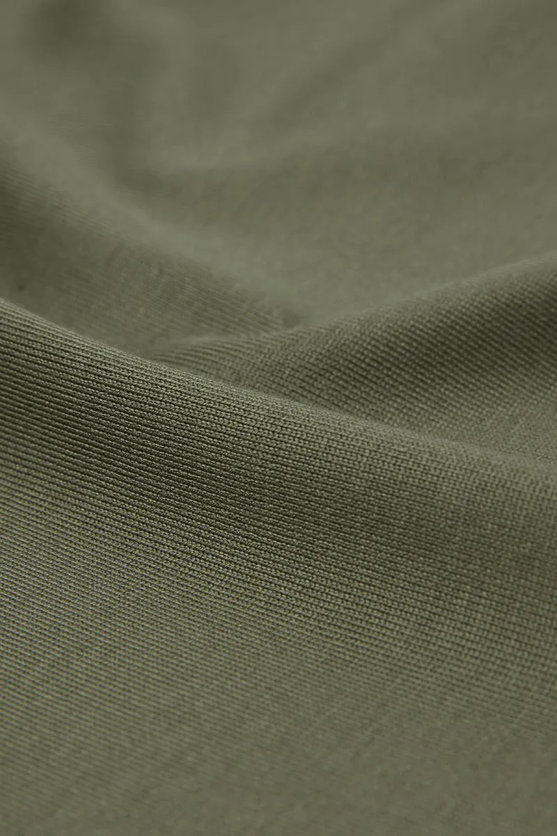 Regal Crew Neck T-Shirt | Olive GNE474