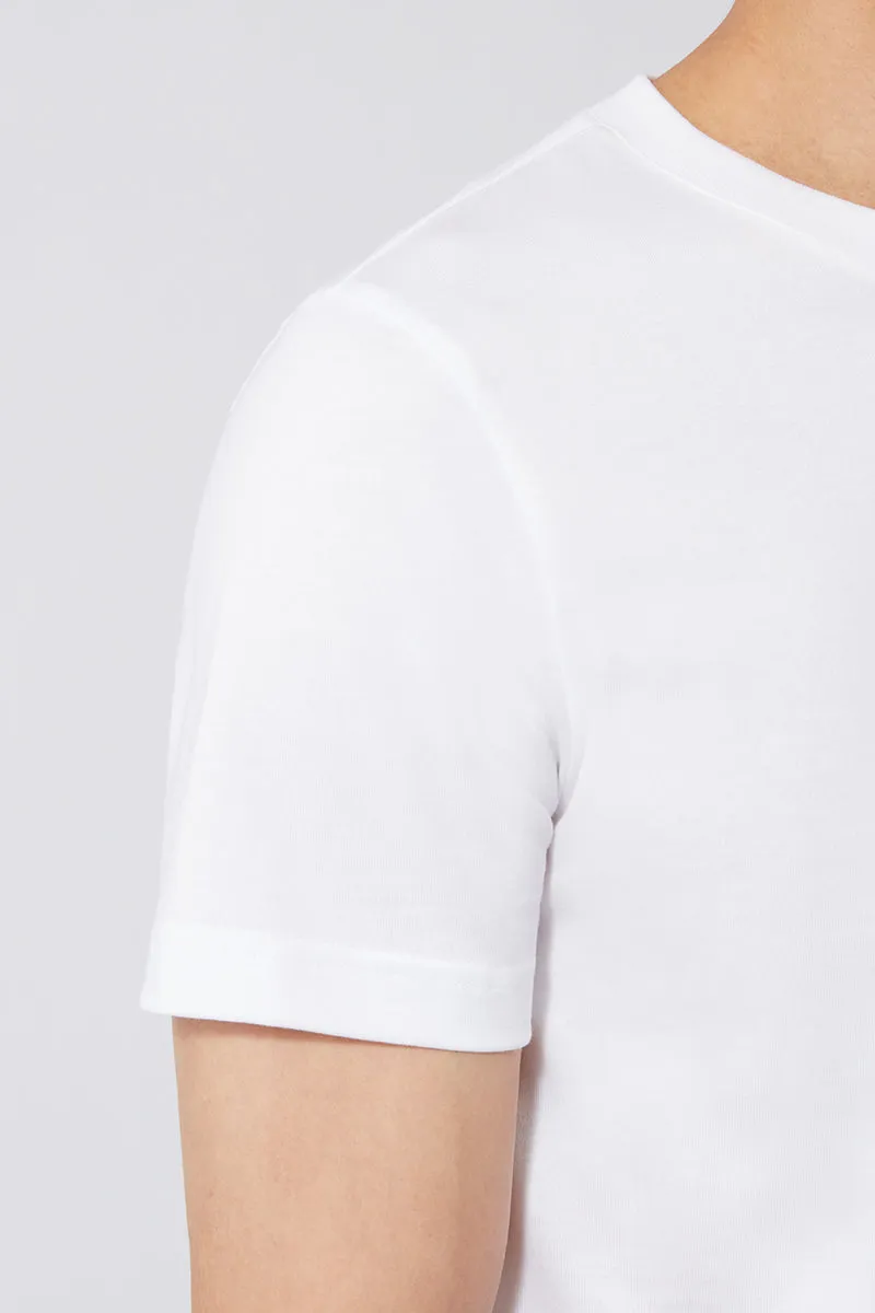 Regal Crew Neck T-Shirt | White WH001Z