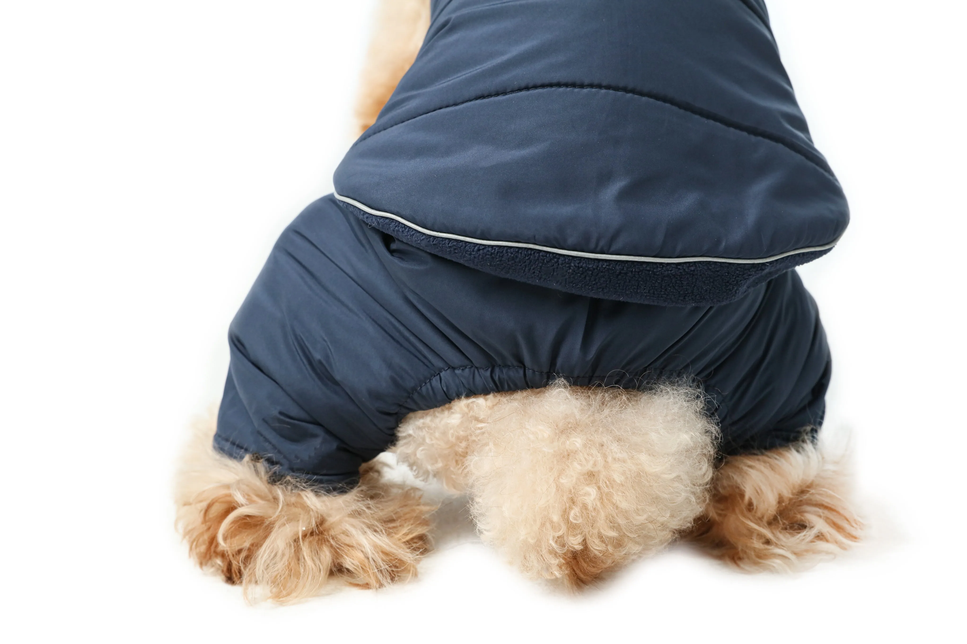 Reversible Dog Vest Jacket - Blue