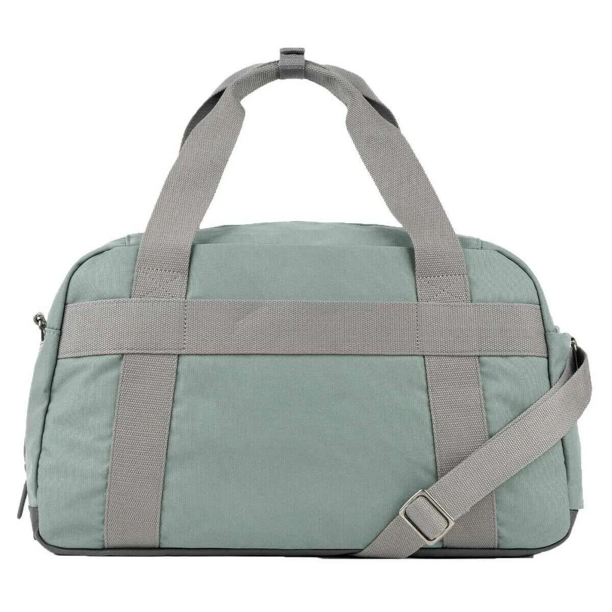 Roka Gatwick Medium Recycled Canvas Duffle Bag - Pewter Grey