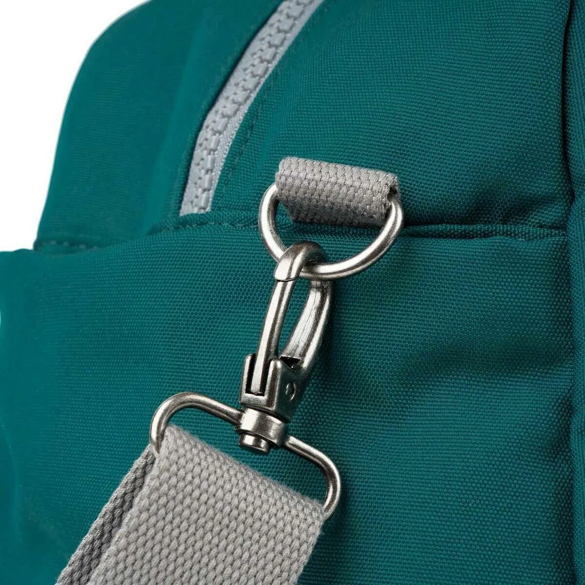 Roka Gatwick Medium Recycled Canvas Duffle Bag - Teal