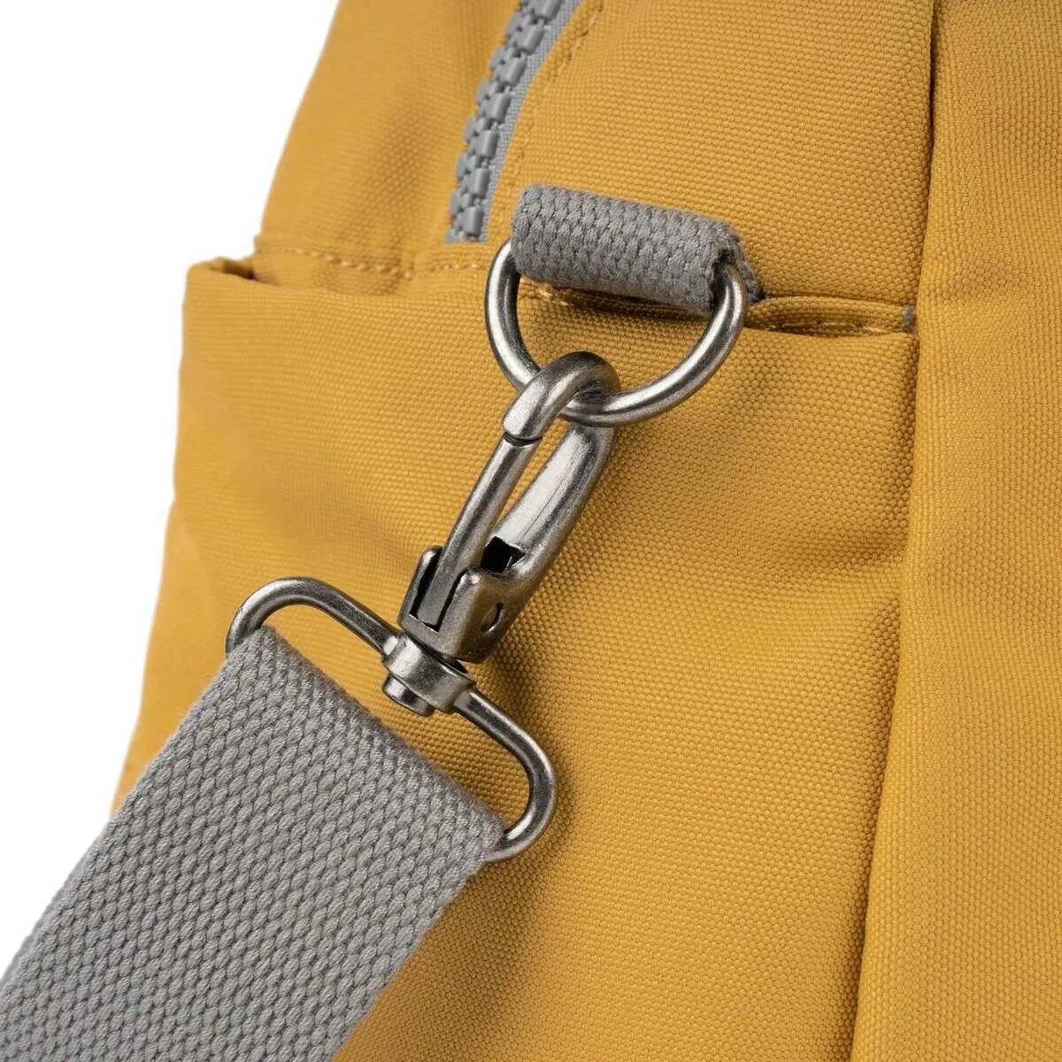 Roka Gatwick Small Recycled Canvas Duffle Bag - Flax Yellow