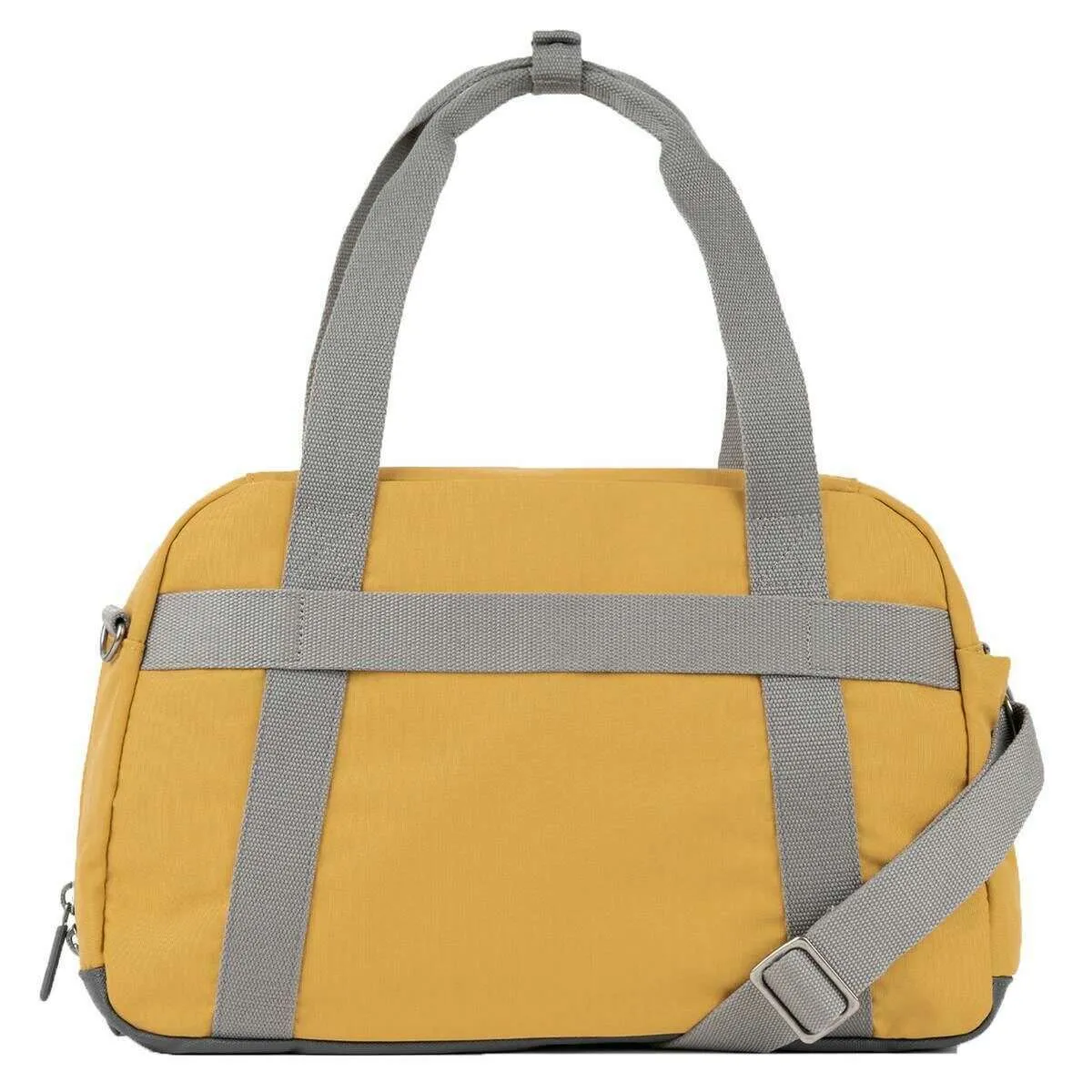 Roka Gatwick Small Recycled Canvas Duffle Bag - Flax Yellow