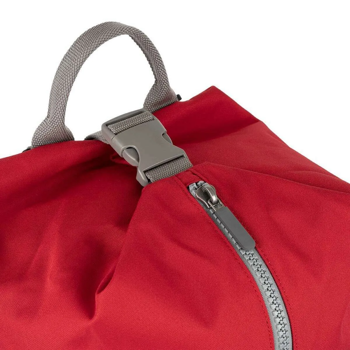 Roka Heathrow Large Recycled Canvas Duffle Bag - Mars Red