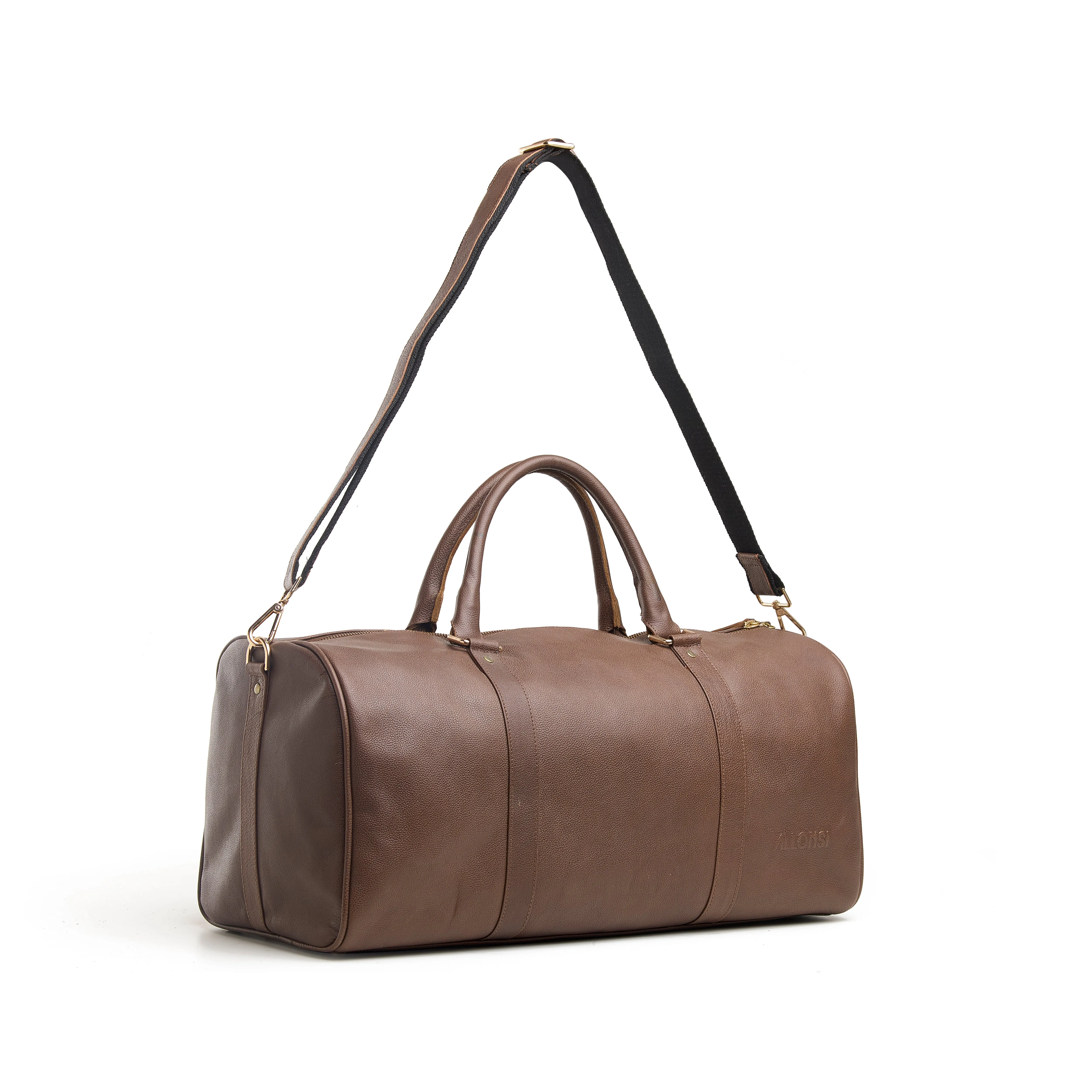 Satchel Leather Duffel Bag