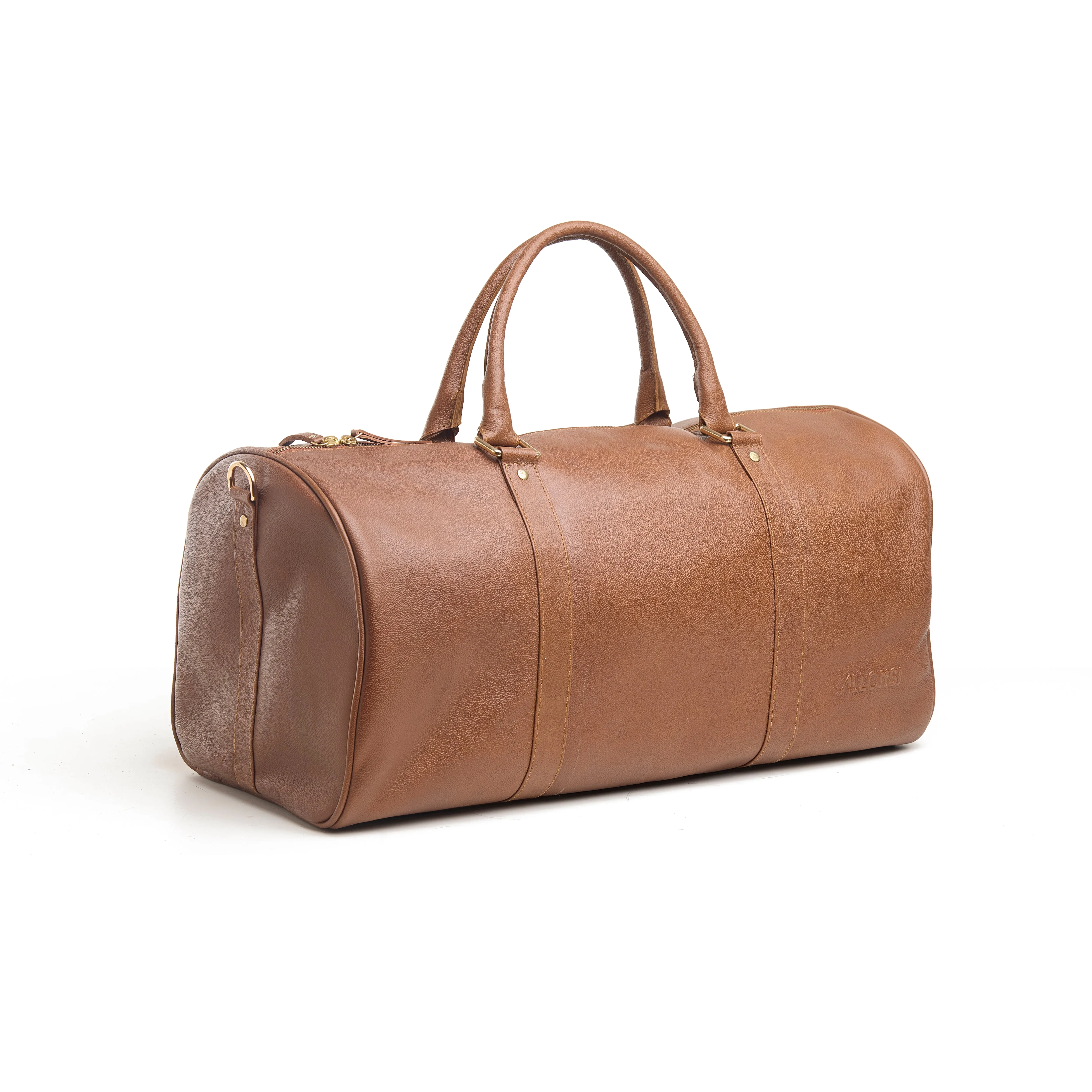 Satchel Leather Duffel Bag