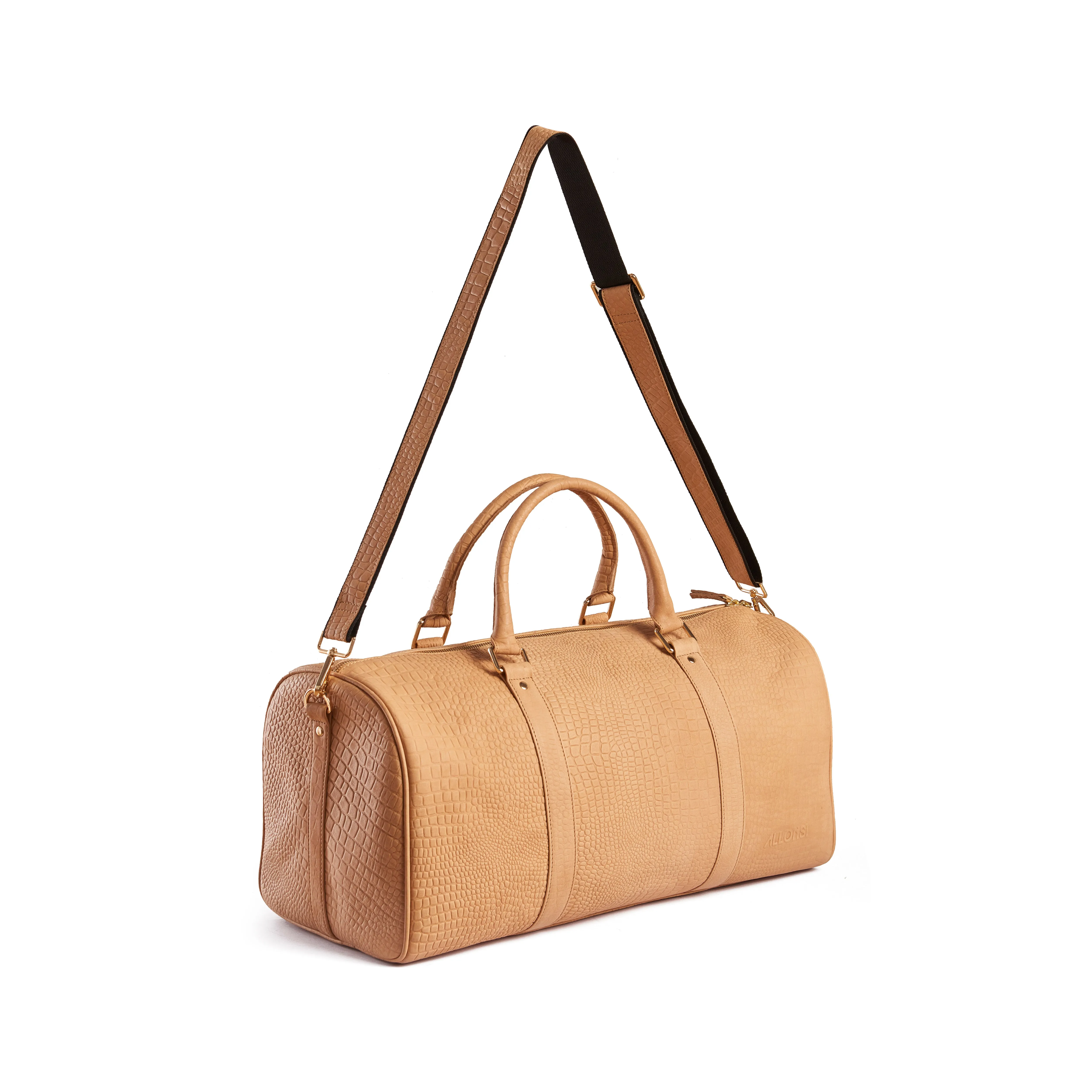 Satchel Leather Duffel Bag