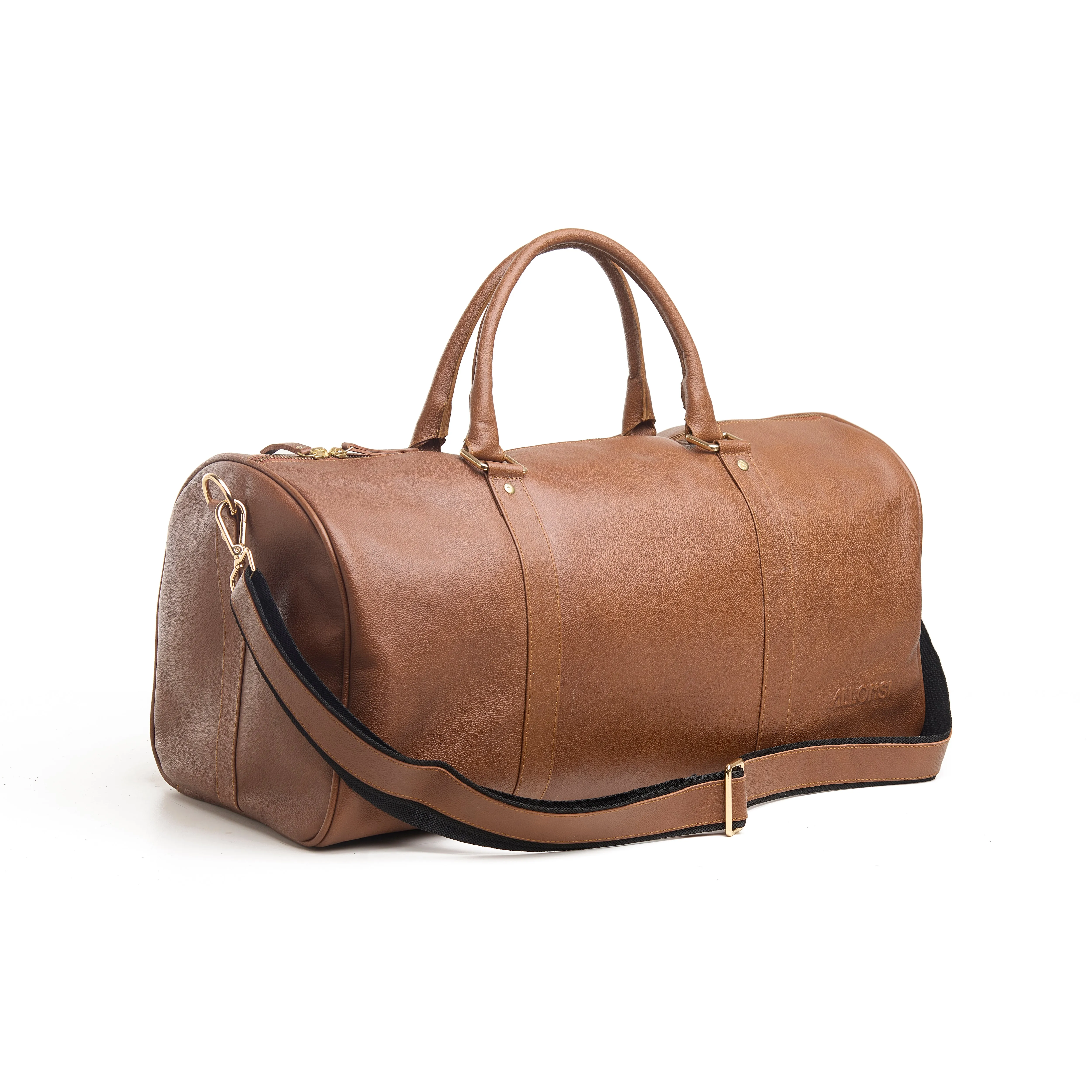 Satchel Leather Duffel Bag