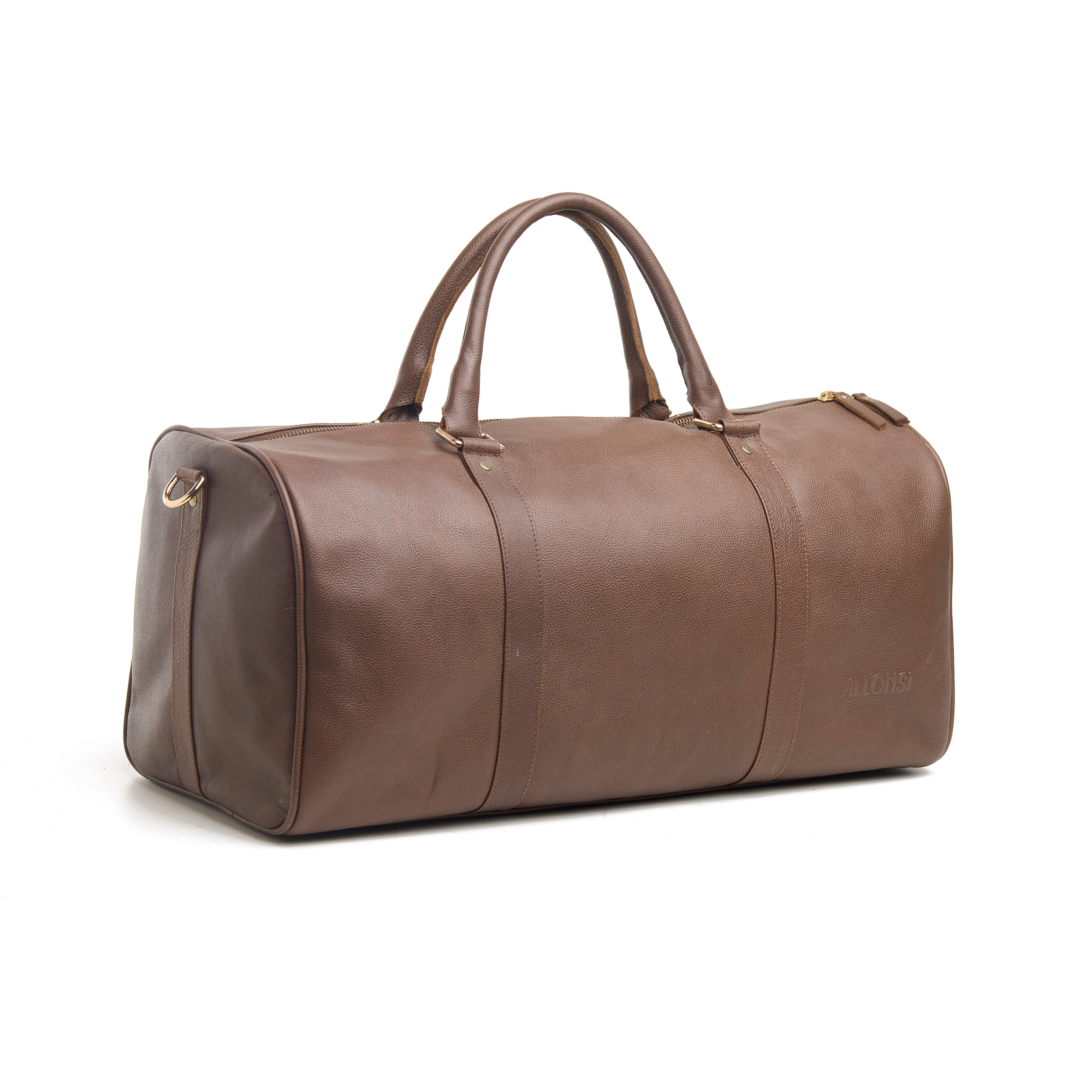 Satchel Leather Duffel Bag