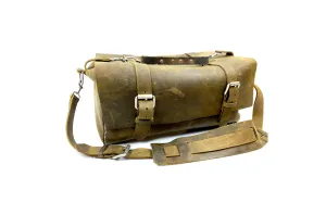 Seasoned No. 613 - Medium Duffle in Crazy Horse With Newspaper Pocket