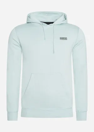 Small logo hoodie - pastel spruce