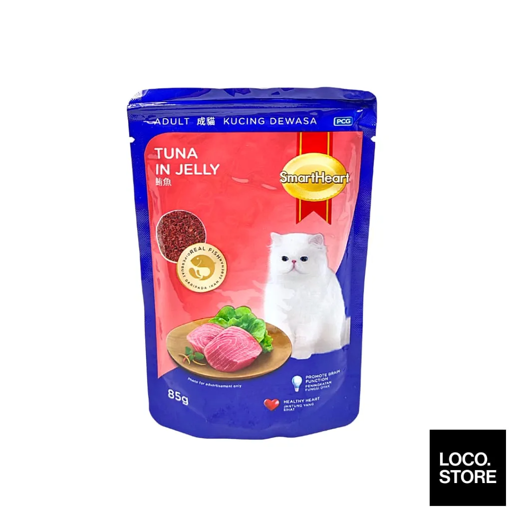 Smart Heart Adult Cat Tuna In Jelly 85g