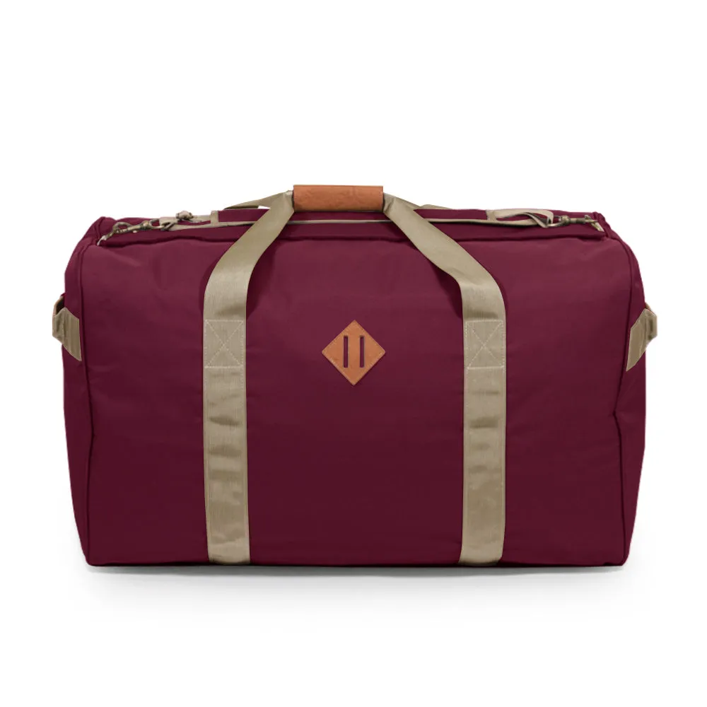 SMELL PROOF DUFFLE "THE TRANSPORTER" - CRIMSON