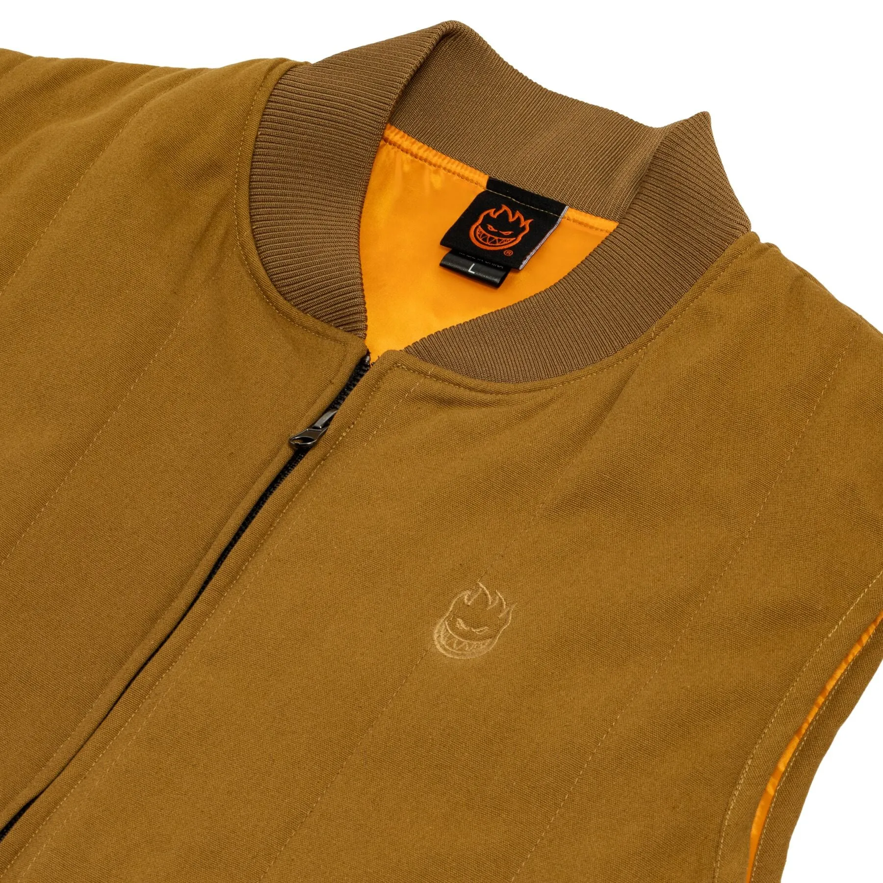 Spitfire Bighead Vest Jacket - Tan