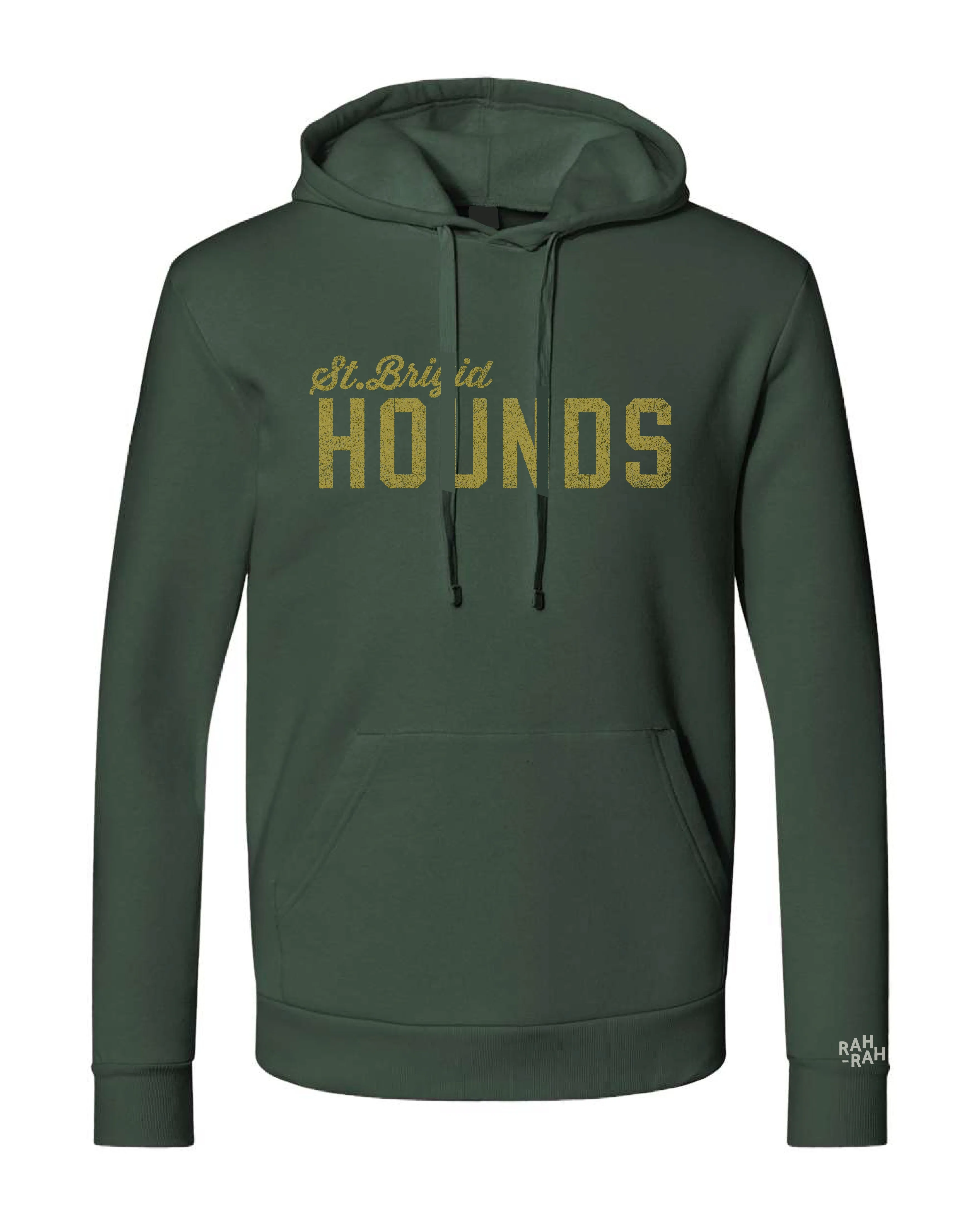 St. Brigid Block Hounds Forest Hoodie | Adult