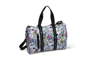 Stars and Flowers Duffle Bag